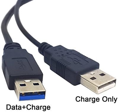 CY USB 3.0 ženski do Dual USB muški Extra Power podataka y Produžni kabl za 2.5 Mobile Hard Disk crna boja