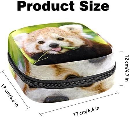 Torba za čuvanje higijenskih uložaka životinja Crvena Panda ženska Sanitarna torbica za Tampon torba za odlaganje patentnih zatvarača