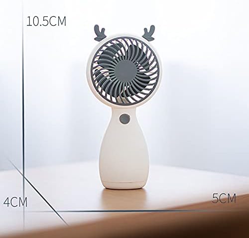 Mini ventilator, prenosivi stoni ventilator, USB mali ventilator, vertikalni Vazdušni Cirkulator, 3-brzinski ventilator za punjivu