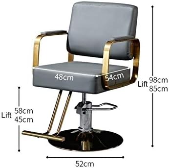 Yydd Beauty šampon stolica za brijanje Hidraulična stolica, salonska stolica berberske stolice hidraulični nasloni, stolica za oblikovanje kose salonska stolica za frizere