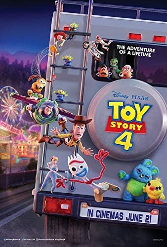 Priča o igračkama 4-13.5 X20 D / S originalni promo moksko poster MINT 2019 Woody Buzz