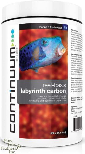 Continuum Aquatics Reef Basis Labyrinth ugljični filter na bazi uglja za morske akvarijume sa slanom i slatkovodnom vodom