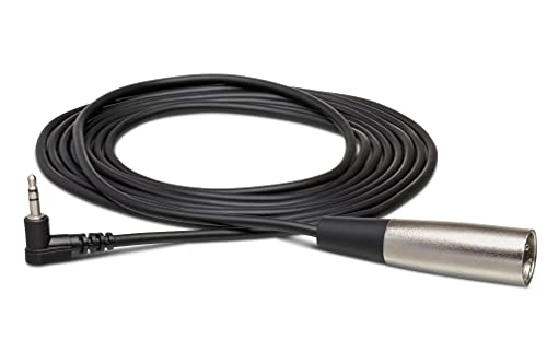 Hosa XVM-110m pod pravim uglom 3.5 mm TRS do Xlr3m mikrofonskog kabla, 10 stopa