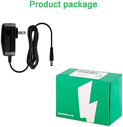 Myvolts 12V adapter za napajanje kompatibilan sa / zamjena za Shure QLX-d bežični sistem-US Plug