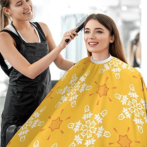 Vantaso Božićne novogodišnje snježne pahulje Barber rt za muškarce Žene Kids Professional, Extra Velika frizura pregača sa salonom