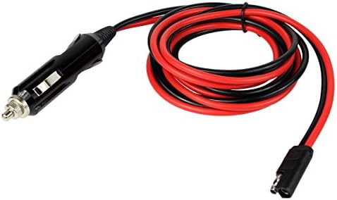 12V DC Power Cord Cable Cigarette Lighter Plug Jumper Compatible with Motorola Moto SM120 SM50 GM300 GM950 GM3188 GM338 GM3688 Radios