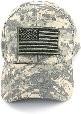 Ges taktički šešir za muškarce sa 2 komada vojnih zakrpa, šešir operatera sa američkom zastavom