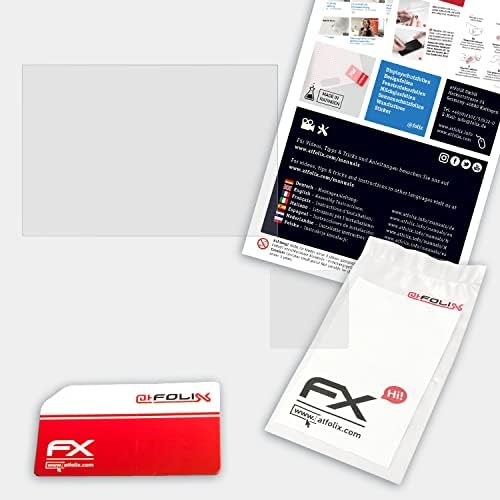 ATFolix plastični stakleni zaštitni film kompatibilan s Fujifilm X-H1 staklenim zaštitu, 9h hibridnog stakla FX staklenog zaslona