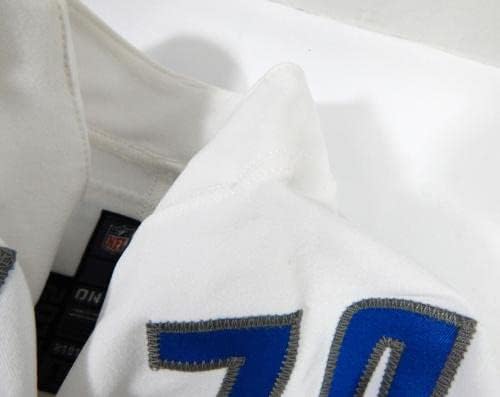 2017 Detroit Lions Matt RoterAm 74 Igra Izdana bijeli dres 50 DP31482 - Neintred NFL igra rabljeni dresovi