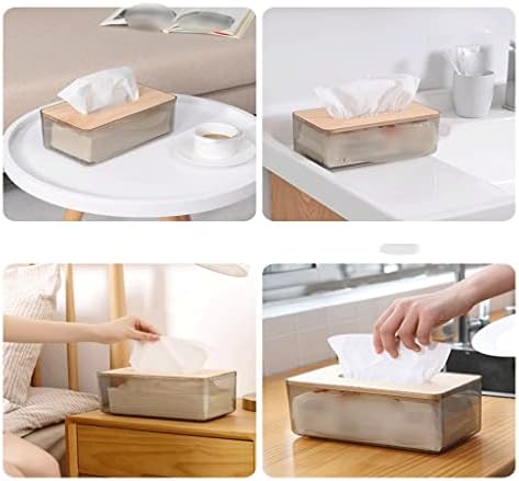Lllly Nordic Creative Prozirna kutija za tkivo Početna Dnevna soba Crtanje papir kutija Tkivo papir Restoran Salvena