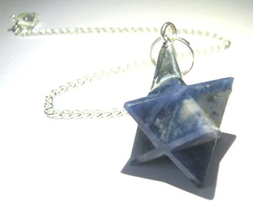 Crystalmiracle Chakra Merkaba Star Pendulum Crystal Beafic Metafizički dragulja Reiki Feng Shui Modni nakit Poklon Zdravlje bogatstvo