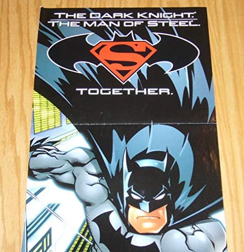 Superman / Batman 11 x 34 Promo poster - Umjetnost ED MCGUINNESS - DC stripovi; poster