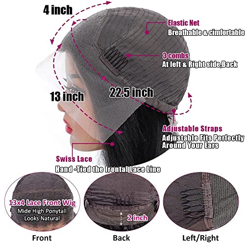EpyIsm Body Wave Lace prednje perike ljudska kosa 180% gustoća 13x4 HD čipkaste frontalne perike za žene ljudska kosa čipkaste prednje