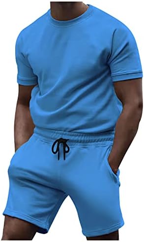 Ymosrh muške kratke hlače za kratke hlače Sportska odjeća 2 komada trenerke Ljeto odijelo Dukne košulje košulja Košarka