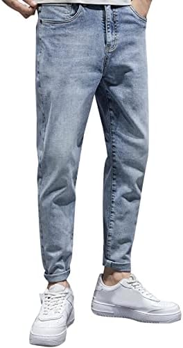 House Memory muške jesenske zimske Casual pantalone sportske pantalone sa džepnim modnim farmerkama devet tačaka pantalone s za muškarce