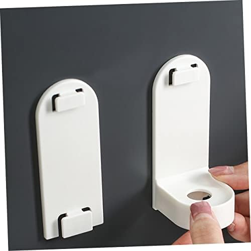 Homoyoyo 1pc električni nosač četkica za zube za nosače stalak za odjeću zidni nosač viseći police za pohranu stalak za električnu četkicu za zube električni toalet sapun za zupče