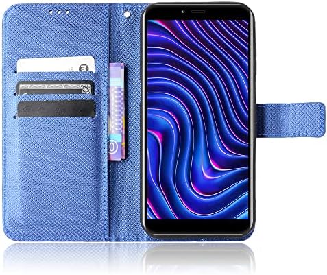 Futanwei C5 Max 2022 futrola za slučaj Blu C5 Max / Blu C5 Max torbica za novčanik | Premium PU kožna futrola za novčanik | magnetno zatvaranje | poklopac ugrađeni 3 slota za kartice & amp ;1 džep za gotovinu | plava