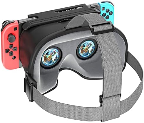 Prekidač VR slušalice Kompatibilne s prekidačem Nintendo & OLED, nadograđenim s podesivim HD objektivima, virtualnim stvarnostima