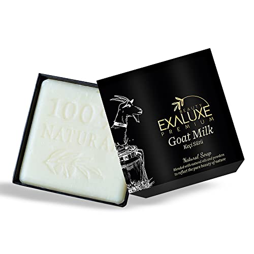 EXALUXE sapun od kozjeg mlijeka-hidratantni, ljekoviti i ekcem reljef prirodni sapun za osjetljivu i nadraženu kožu