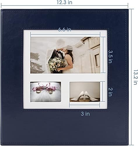 Zlatna državna umjetnost, veliki album fotografija drži 600 4x6 Fotografije poklopca za obiteljski vjenčanje mature za odmor