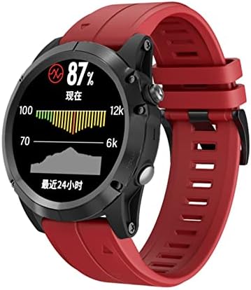 AMSH 26 22mm Silikonski pametni sat za Garmin Fenix ​​7 7x 6 6x 6xPRO 5x plus 935 3hrsko puštanje na brzo izdanje Easy Fit Trake narukvica COREA