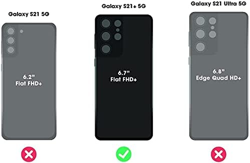 Slučaj serije Otterbox Symmetry za Samsung Galaxy S21 Plus 5G ne-maloprodajna ambalaža - crna