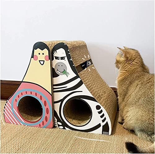 Mačka Scratcher Cardboard mačka Scratcher Cardboard 2 u 1 grebanje Lounge krevet mačka trening igračka za mačke i mače mačka grebanje