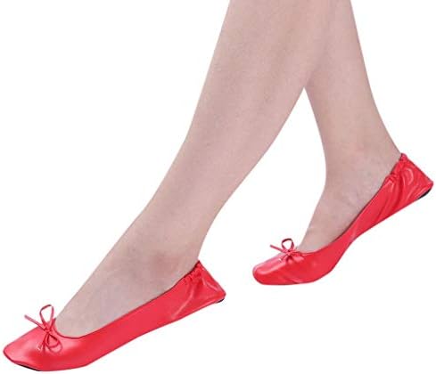 PUTOVANI SLIP PARTY STANY WOGE PLESNE OBUĆE Balet Sklopive cipele prenosivi ravni ženski papučić