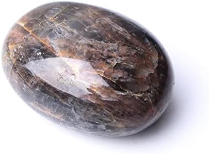 Seewoode AG216 1pc Natural Palm Crni sungstone srušeni polirani kamenje Kristalno reiki kvarcketičara masaža Čakra Masaža Grems Glatki poklon sapuna
