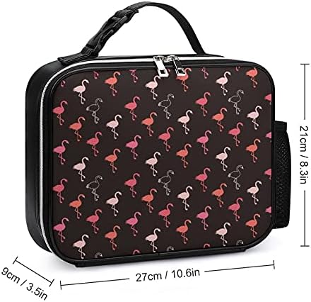 Flamingo Bird Višekratna Torba Za Ručak Izolovana Kutija Za Ručak Za Kancelarijski Posao Izlet Sa Ručkom