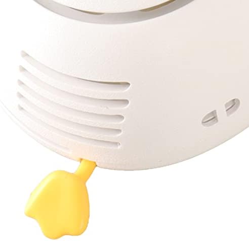 Acouto ručni Mini ventilator, slatka patka oblik ventilatora za vrat viseći ventilator za vrat podesivi Nosivi ventilator za dječake