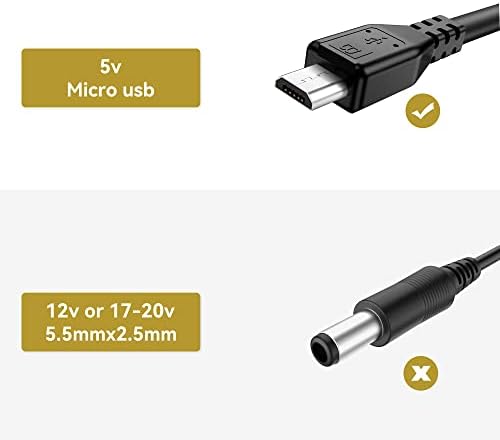 Omilik 5V prijenosni zidni Adapter za struju 6Ft AC kabl 2a Micro USB punjač za Bose SoundLink Color i, II, Mini 2 II Micro Revolve