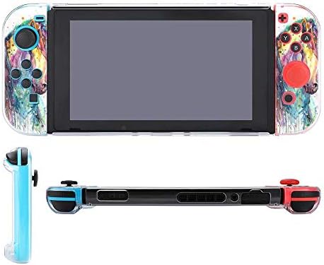 Futrola za Nintendo Switch Aquarecolor Horse Head Set od pet komada zaštitni poklopac futrola za konzole za igre za Switch