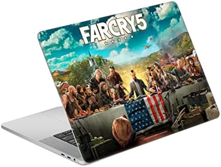 Dizajni za glavu službeno licencirani Far Cry Sinner Arte Clave Mat Vinil naljepnica Naljepnica kože Kompatibilan sa MacBook Pro 15.4 A1707 / A1990