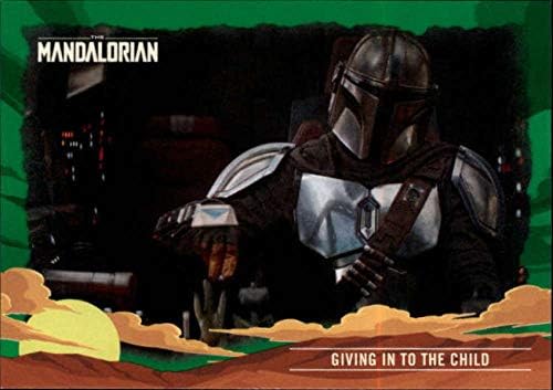 2020 preljeva mandalorian Putovanje djeteta Green 8 davanje djetetovoj babi Yoda zvijezda Wars trgovačkoj kartici