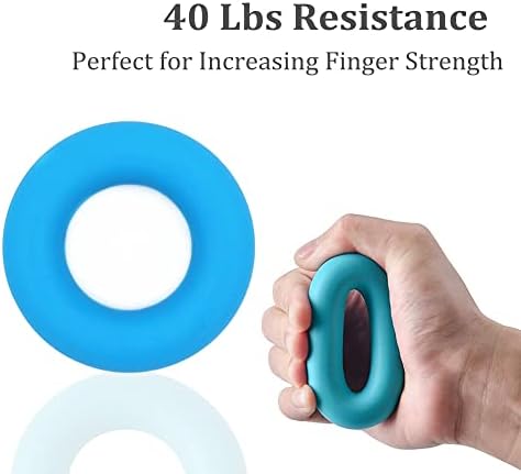 DOUBAO komplet za trening za snagu za ruke podesivi ručni prst za ruku za vježbanje za stresnu loptu