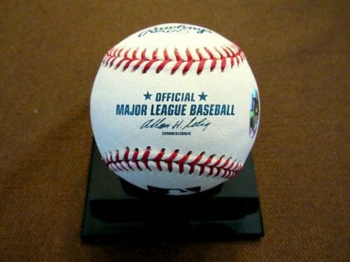 Reggie Jackson New York Yankees Hof potpisao je auto OML bejzbol reggiejackson.com - autogramirani bejzbol