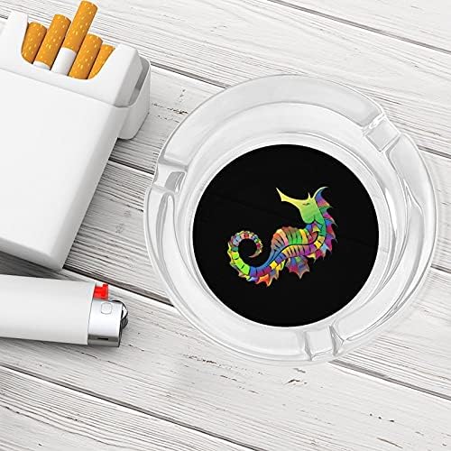 Šareni morski vožnji cigarete pušači Glass pepeljare pepeo za pepeo za kućni uređivač stolara ukras