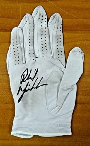2004 Phil Mickelson Potpisan Polovni Titleist 1 Golf Rukavica Eventualno Od Masters-Autographed Golf Gloves