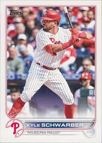 2022 Ažuriranje topps US88 Kyle Schwarber Philadelphia Phillies MLB bejzbol trgovačka kartica