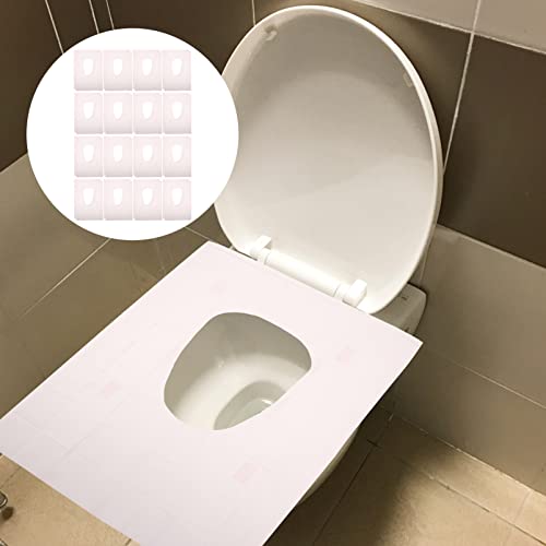 GLEAVI jednokratne toaletne daske navlake: 50kom prijenosni debeli WC jastučić toaletna prostirka za bebu trudnu mamu djecu za obuku