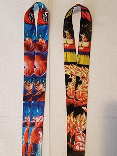 J & A najbolje ponude Novi 2018 Dragon Ball Z Super Saiyan Goku mobilni telefon ID držač trake za vrat trake Lanyard privjesak za ključeve Set