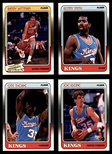 1988-89 Fleer Kansas City Kings Team Set Kansas City Kings Nm / Mt Kings