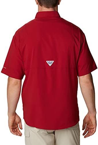 Columbia Mens Collegiate Tamiami Shirt Shirt shirt, Alternativna boja tima, veliki SAD