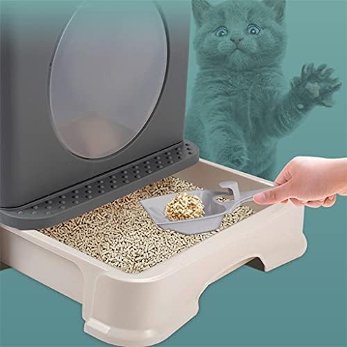 GPPZM veliki toaletni krevet za kućne ljubimce protiv zatvorene mačke kutija za otpatke mačke pladanj za pse sa Scoop čistom toaletnom