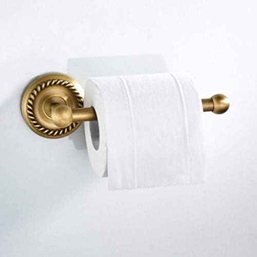 WSZJJ Držač za toaletni toaletni papir, držač za nošenje toaletni papir Držač bakrenog šasije WC-WC-u