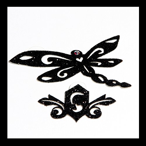 Jewel kutija nakit za kožu - Dragonfly Privremena tetovaža