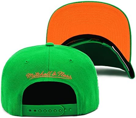Mitchell & amp; Ness Boston Celtics NBA kao Mike Snapback šešir Podesiva kapa-zelena / narandžasta