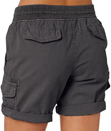 Jinf Ženske teretne kratke hlače, Ženske ljetne kratke hlače Labavi planinarski šorc, Bermuda kratke hlače sa džepovima Ležerne prilike na otvorenom