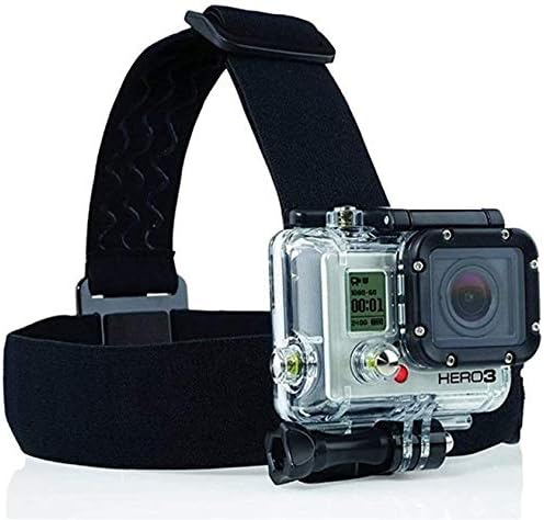 Navitech 8 u 1 akcijskoj kameru Kombit komplet sa plavim futrolom - kompatibilan sa Cyextreme Black Hawk 4K akcijskom kamerom